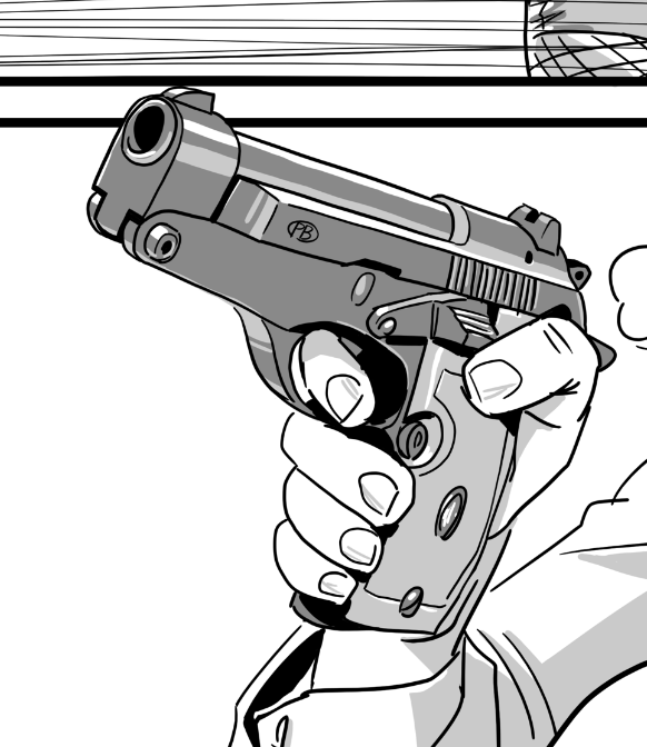 Bretta model 86 #美人だと思う銃を貼れ 