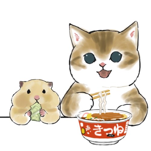 「麺 開口」のTwitter画像/イラスト(人気順)