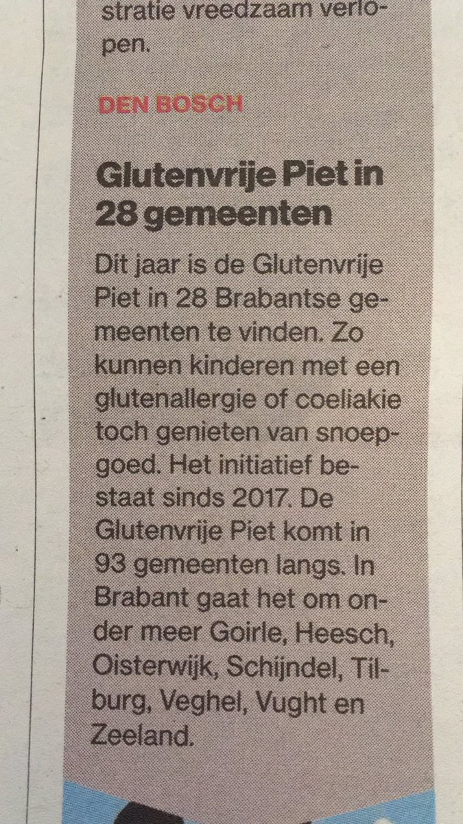 MarcelTeheux's tweet photo. Glutenvrije #Roetveegpieten. Nu nog een schimmelvrije #Sinterklaas en het feest kan beginnen https://t.co/TQrYLSxFHq