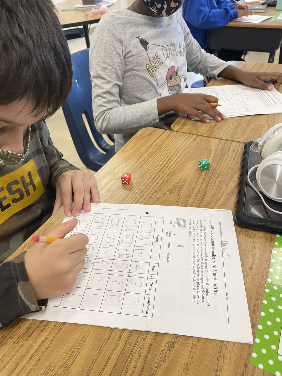 MsFranz_ATS's tweet photo. 4th grade Ss begin their decimal unit with M3: 10th Street Pet Sanctuary! Great way to show pictorial representations of decimal numbers to the thousandths! @APSGifted @APS_ATS #mathematicians #mathtalk #keeganstrategies #mathworkshop https://t.co/K7ajGiY7VJ