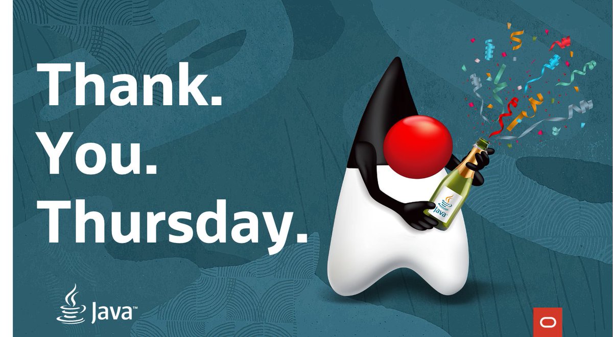 Sharat_Chander's tweet image. Last week&apos;s inaugural #Java &quot;Thank You Thursday&quot; post was a success!

Today&apos;s featured community star is @CGuntur.

Chandra, on behalf of the Java Team at @Oracle, we&apos;re thankful for your contributions to keep Java vibrant!

github.com/c-guntur