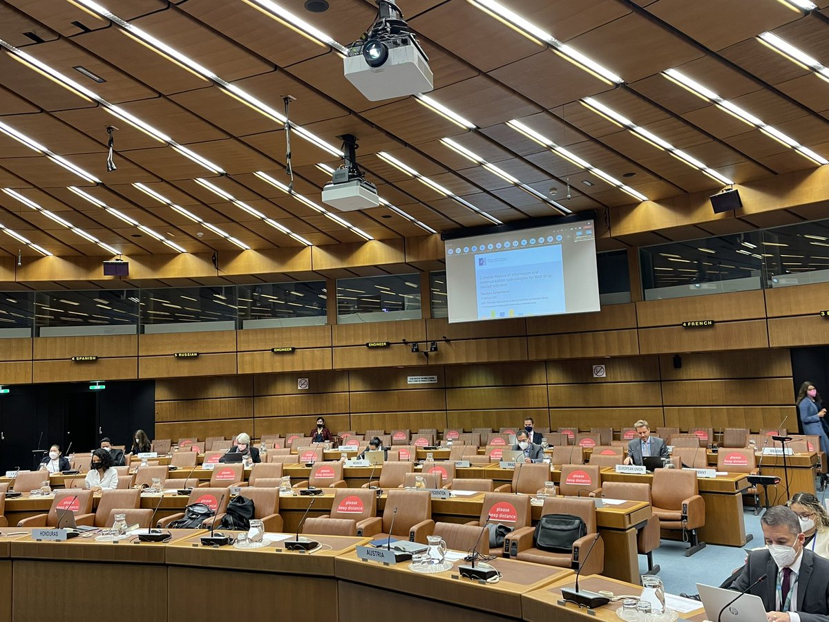 UNODC_CND's tweet photo. Welcome back to #CND2021 thematic discussions - we continue with the presentation by @teogroshkova @EMCDDA #2019MinDec #CND64. Watch us live: https://t.co/pWkDlDmAnm https://t.co/6n5fCenH7O