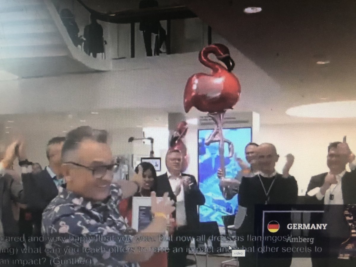 Congratulations <a href="/beitgugb/">Dr. Gunter Beitinger</a> and Team🦩!!! #TeamSiemens 🏳️‍🌈 #ProudtobeSiemens