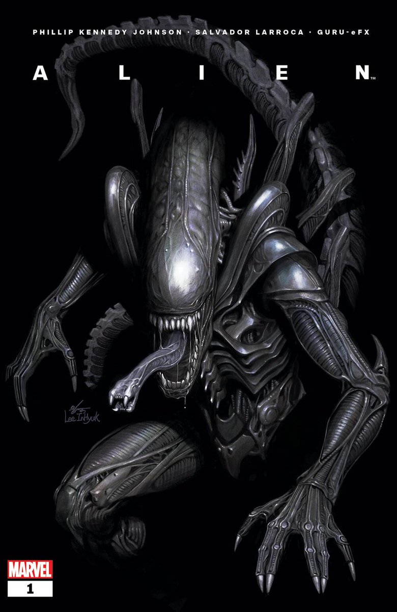 avpgalaxy's tweet photo. We're reviewing Marvel's recently completed Alien: Bloodlines and Aliens: Aftermath in the latest episode of the Alien vs. Predator Galaxy Podcast! | https://t.co/WeRvhGi4tq #AlienBloodlines #AliensAftermath #MarvelsAlien #PhillipKennedyJohnson #SalvadorLarroca #Xenomorph https://t.co/1zf4rnwZjx