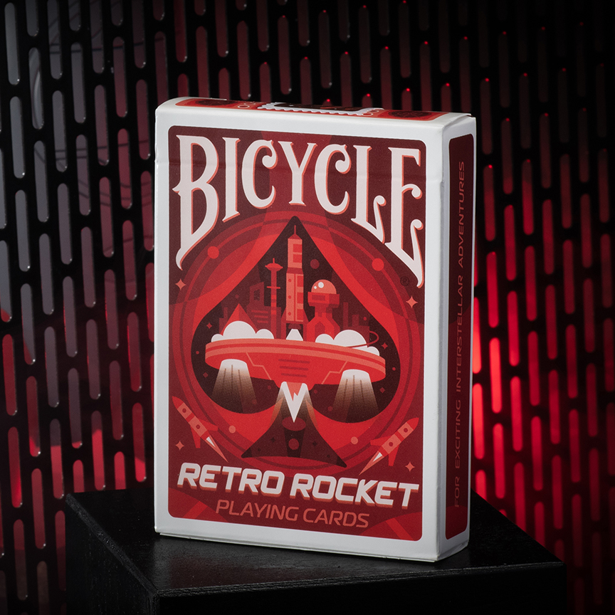 bicyclecards's tweet photo. ♣️♦️♥️♠️ The Custom Division is showcasing a blast from the past with Bicycle Retro Rocket from Penguin Magic, this week.
https://t.co/84OBs1OXIx
#USPCC #Bicyclecards #custommade #customplayingcards #playingcards #retrorocket #penguinmagic @penguincards https://t.co/58Jx1tDORn