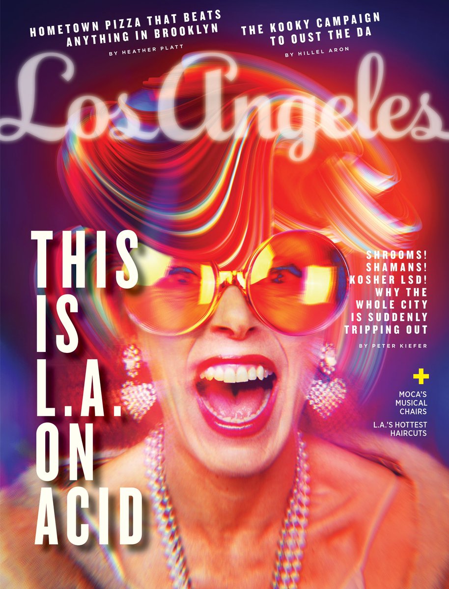 .<a href="/LAmag/">Los Angeles Magazine</a> COVER FIRST LOOK: In our November cover story, we reveal why L.A. became ground zero for a new hallucinogen boom, with ayahuasca ceremonies now as common as BBQs. But is microdosing shrooms really the answer to what ails Angelenos? Coming soon: lamag.com