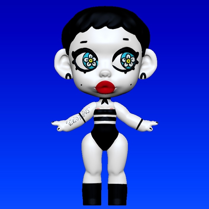 TwinsVivid's tweet photo. ViViDTWiNS 의 미니피규어 TiN☆
 #Arttoy:BW TiN:#vividtwins mini01 https://t.co/8rqcs9HcDX