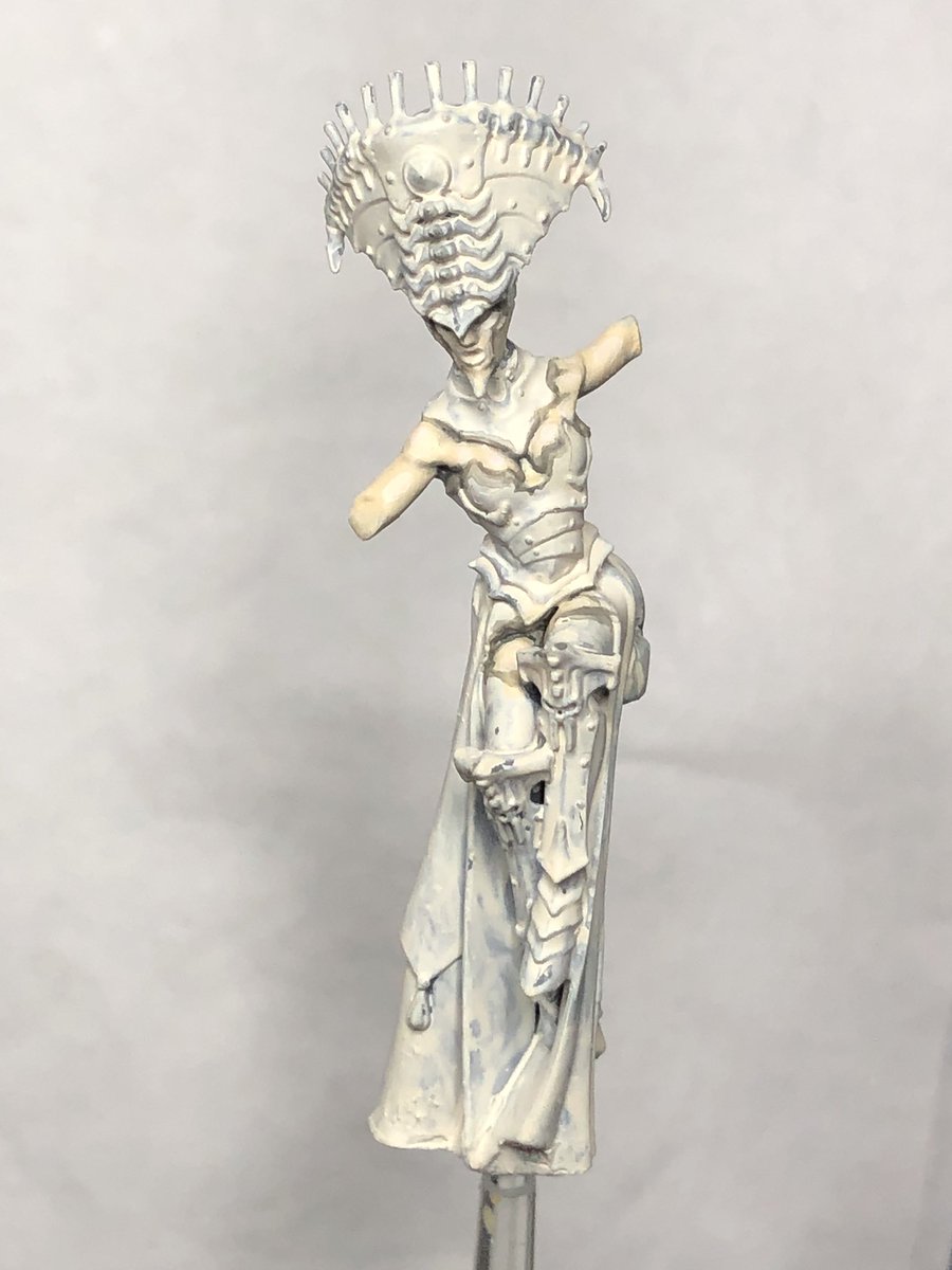 FancyKelvin's tweet photo. Started on throne and started on her skin. 8 days to go
#aos #warhammercommunity #cursedcity #warhammerquest #vampire #gamesworkshop #ageofsigmar #wip #warhammerwip #hobbypainter #paintingwarhammer #miniaturepainting #soulblightgravelords #Neferata https://t.co/ikOpts3Qqj