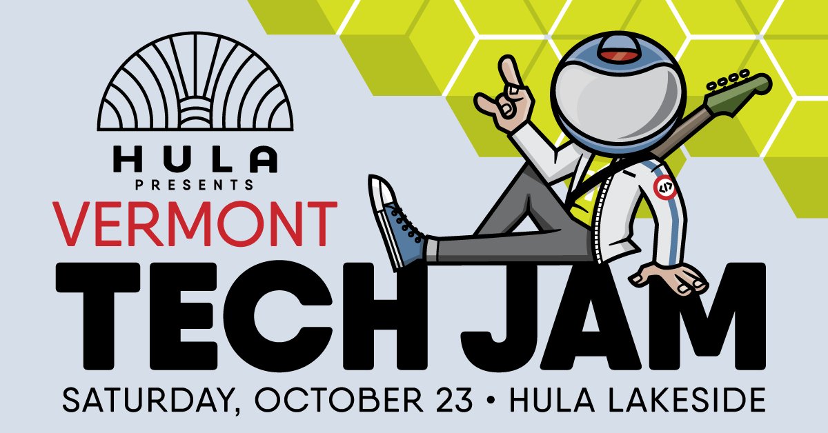 GalenHealthcare's tweet image. Come visit the Galen booth this Saturday at #TechJamVT! Tech Jam is an annual career and tech expo organized by @sevendaysvt that showcases some of VT’s most innovative companies. To see the official program guide visit sevendaysvt.com and visit techjamvt.com.