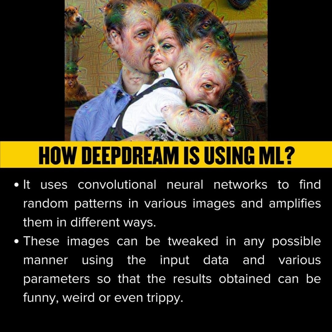 How deepdream is using ML #noblearya #machinelearning #artificialinteligence #Nobletransformationhub