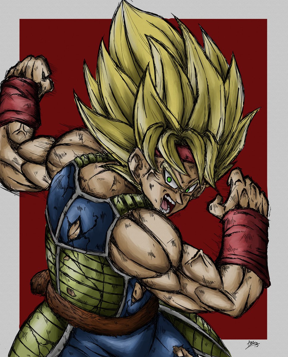 ドラゴンボール「「バーダック スーパーサイヤ人」
 #イラスト  #ドラゴンボール 
 #ill」|TAROSIのイラスト