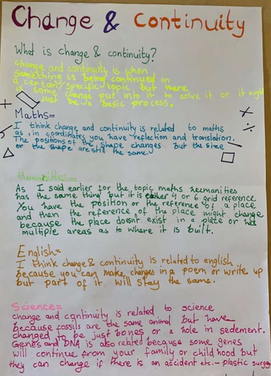PragjnaSingh's tweet photo. Year 6 students shared their learning in all subjects under the theme of Change and Continuity through these posters! We are so proud of them for their incredible journey during this first term of Middle Years!                                 #Middleyears #Changeandcontinuity https://t.co/esrqkkrhM5