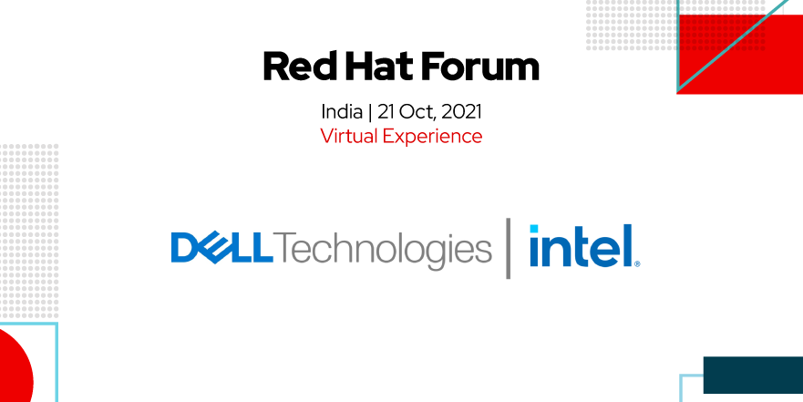 redhatindia's tweet photo. This talk, delivered by our partner, @DellTechIndia delves into simplifying and accelerating enterprise container platforms. Join Srinivaschary T, Sr. Systems Engineer – Specialist, Dell Technologies for an interesting session. https://t.co/DzwUr88gc4
#RedHatForum https://t.co/Ivg6CjppCY