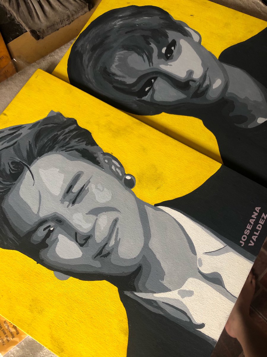 Jseannnnaaaa's tweet photo. (^ ◕ᴥ◕ ^) hello!! Im accepting commissions!!

~ stencil-like portraits 💙

~ price is negotiable and will be based on the complexity of the reference picture 💙

~ hmu or dm me for more deetz hehe 💙 https://t.co/kCJGY5LMBR