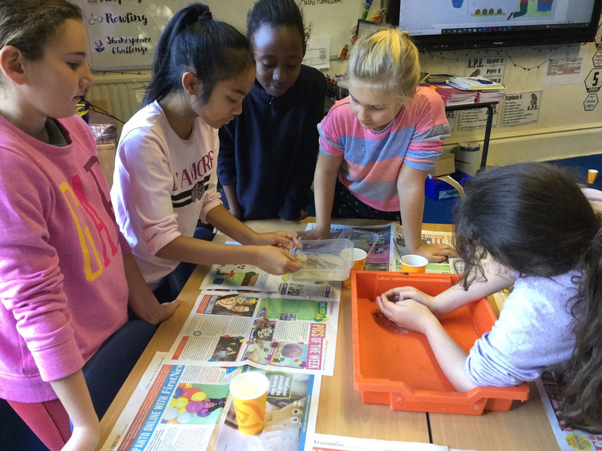 CarrdusYear5's tweet photo. As part of our ‘Dear Earth’ whole school theme, Years 5 and 6 have made seed bombs today as part of our work looking at how to ‘Save the Bees’. Tomorrow we will design packaging for them in DT. @CarrdusSchool #KS2STEM https://t.co/k0tn3UMwn9