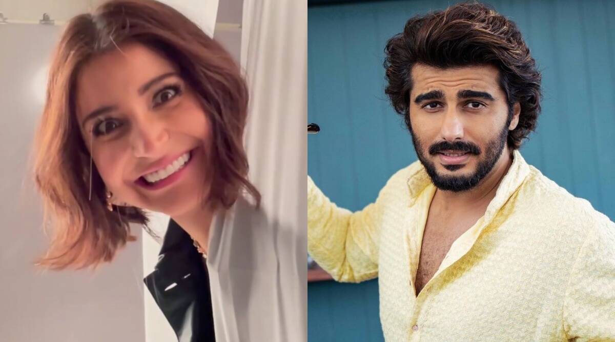 PrishaIyer's tweet photo. Anushka Sharma shares her goofy post pack up smile, Arjun Kapoor comments https://t.co/1CktmWCS80 https://t.co/jwT7zJKL8e