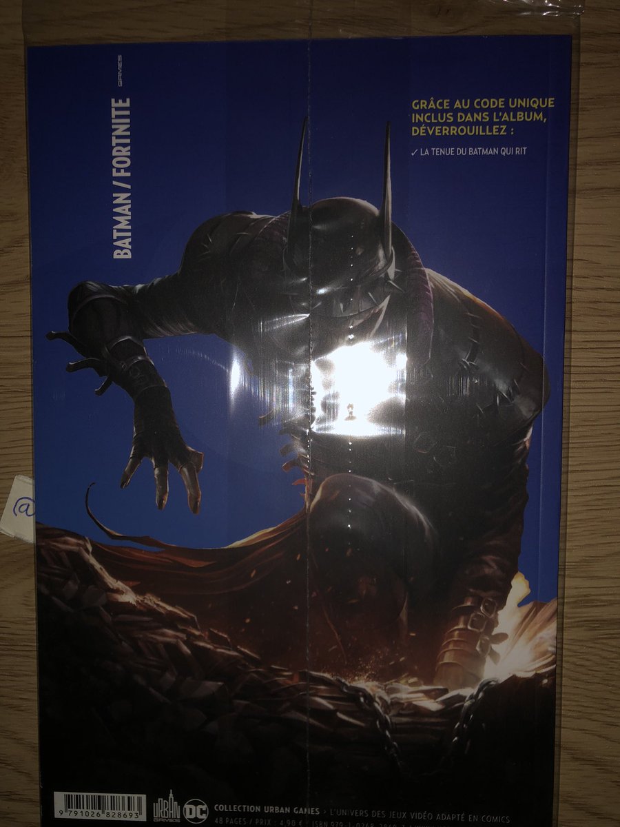 ItsRyyuK's tweet photo. VENTE CODE 7€ FORTNITE BATMAN QUI RIT EN AVANT PREMIER #fornite #BATMAN #fornitefondation #codefortnite https://t.co/s2LwDJQ2zn