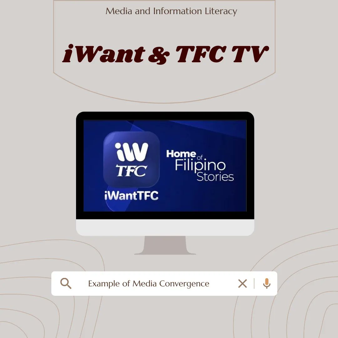 MeriamC_HagenA's tweet photo. Media convergence refers to the process of combining print, audio, and video into digital form to operate in synergy.

 Below are two examples of media convergence in the Philippines.

#MILMediaConvergence 
#HagenA
#XUMIL2021 https://t.co/jXGf3WVIal