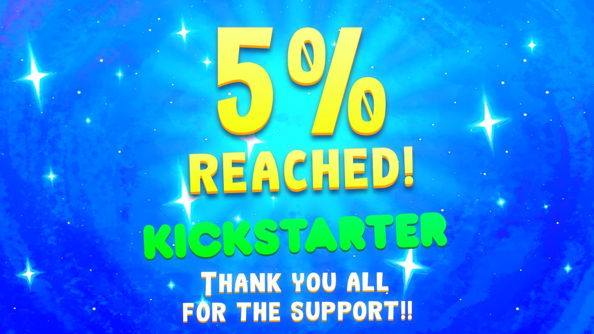 galla_games's tweet photo. We reached 5% funding! Thank you all, it means a lot! 
There's still a long road ahead of us, so let's get to it! https://t.co/JmRUbkaLvU