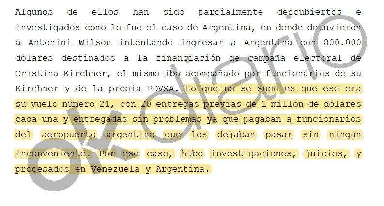 edufeiok's tweet photo. LA CONFESIÓN DEL JEFE DEL ESPIONAJE CHAVISTA. ESCANDALO !. Relata las coimas que recibieron los Kirchner. https://t.co/F0A4gmqtWV