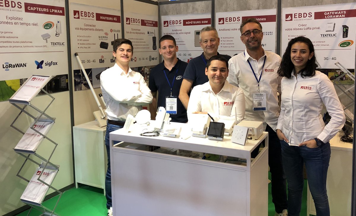 Dernier jour au salon Salon IBS (Intelligent Building Systems) avec notre partenaire distributeur EBDS Wireless &amp; Antennas. 

#ATIM 
#iotsolutions #iotdevices #iotmaker #iiotworld #airquality #lorawan #sigfox #smartcities #smartbuildings #smartbuilding #smartcity #lora