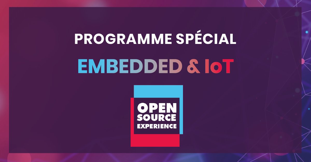 🔍 Découvrez les #conférences du cycle #Embedded #IoT #EdgeComputing #SmartCity #SmartIndustry proposées à #OSXP2021 les 9-10 nov. à Paris !🤩➡bit.ly/3nwTCBl ✅Votre badge gratuit : bit.ly/badgegratuit_O… @HubOpenSource @iledefrance @Pole_Systematic #OpenSource