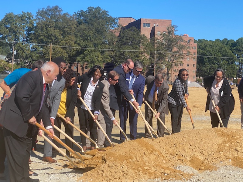 cooper_suggs's tweet photo. What a wonderful time with @WAAT_NEWS celebrating the ground breaking of their new building! Wilson County is blessed to have such wonderful schools for our children #ncpol #OneWilson https://t.co/FvDZubWkx0