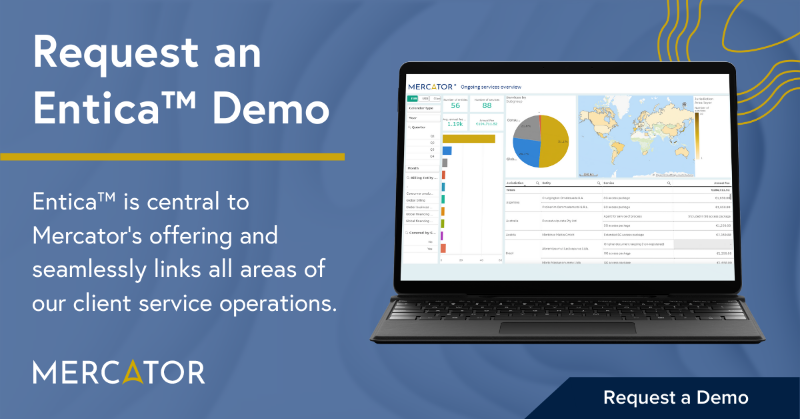 MercatorbyCitco's tweet photo. Entica™ is custom-designed around the practice of managing a global portfolio of entities and provides our clients unparalleled accuracy, transparency, and control over entity workflows.
Request a demo to find out more.
#Mercator #Entica