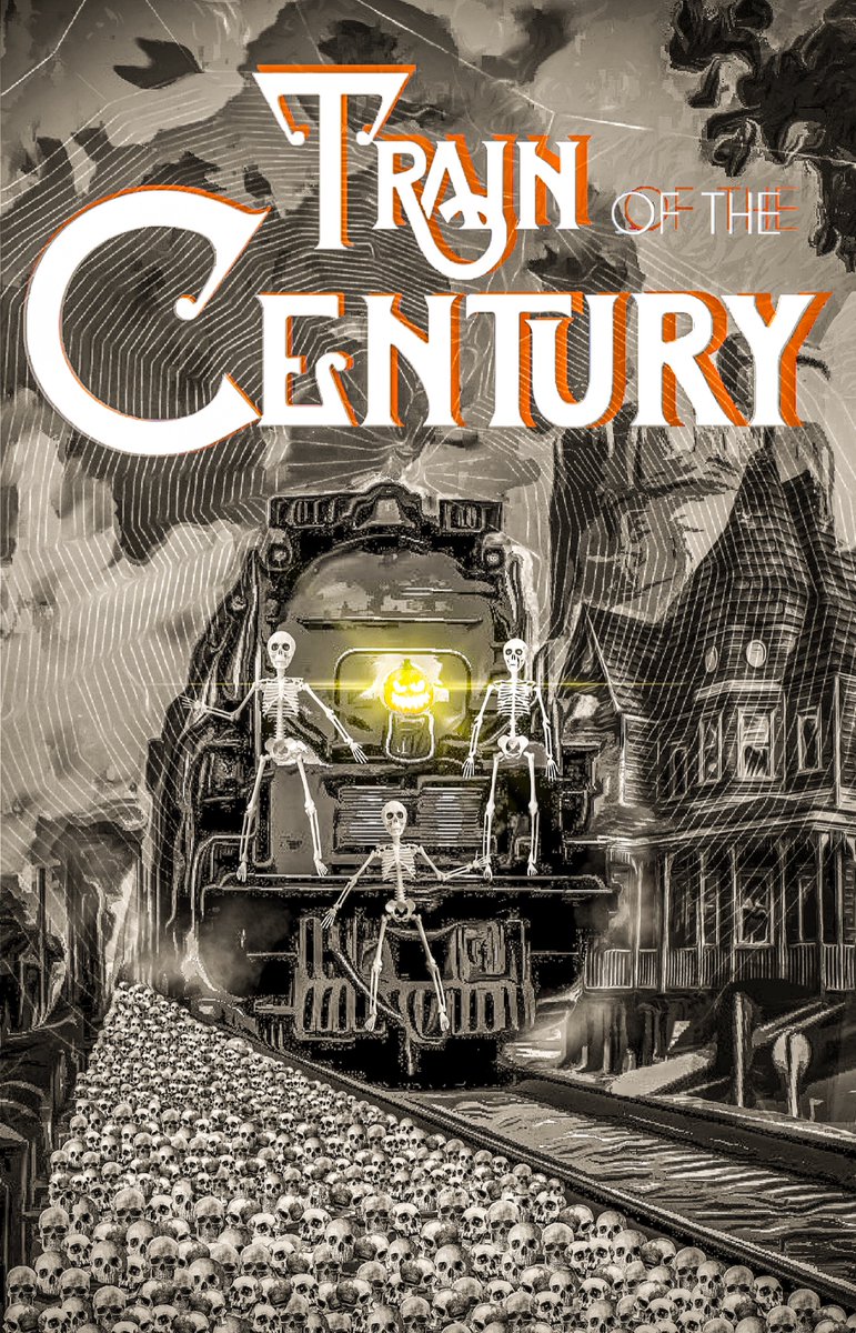 GussettWorld's tweet photo. @CenturyTrain Vote for your favorite Halloween Train  Art at Train of the Century discord under #gallery-car. 

Please vote for me !! https://t.co/ntvv8rbLpM