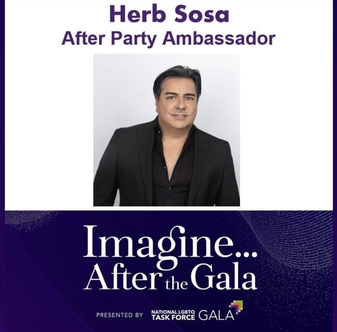 herbsosa's tweet photo. SO EXCITED for tomorrow nights TASK FORCE Gala... and the IMAGINE AFTER the Gala PARTY, with DK Tracy Young - just $50 with music, Bacardi open bar and fab people.  
Join me as your Ambassador for this unforgettable evening! https://t.co/nH23t5JtSP (Choose Ambassador under #5) https://t.co/ItVkw1NwYZ