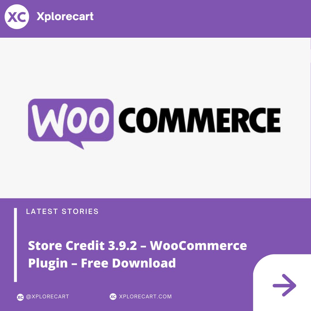 XploreCart's tweet photo. WooCommerce Store Credit creating a loyal customer base that are true fans of what you do and will support...read more https://t.co/ypDlPkpmYA

#freedownlaod #xplorecart #nulled #nulledplugin https://t.co/jUXVNqZGOs