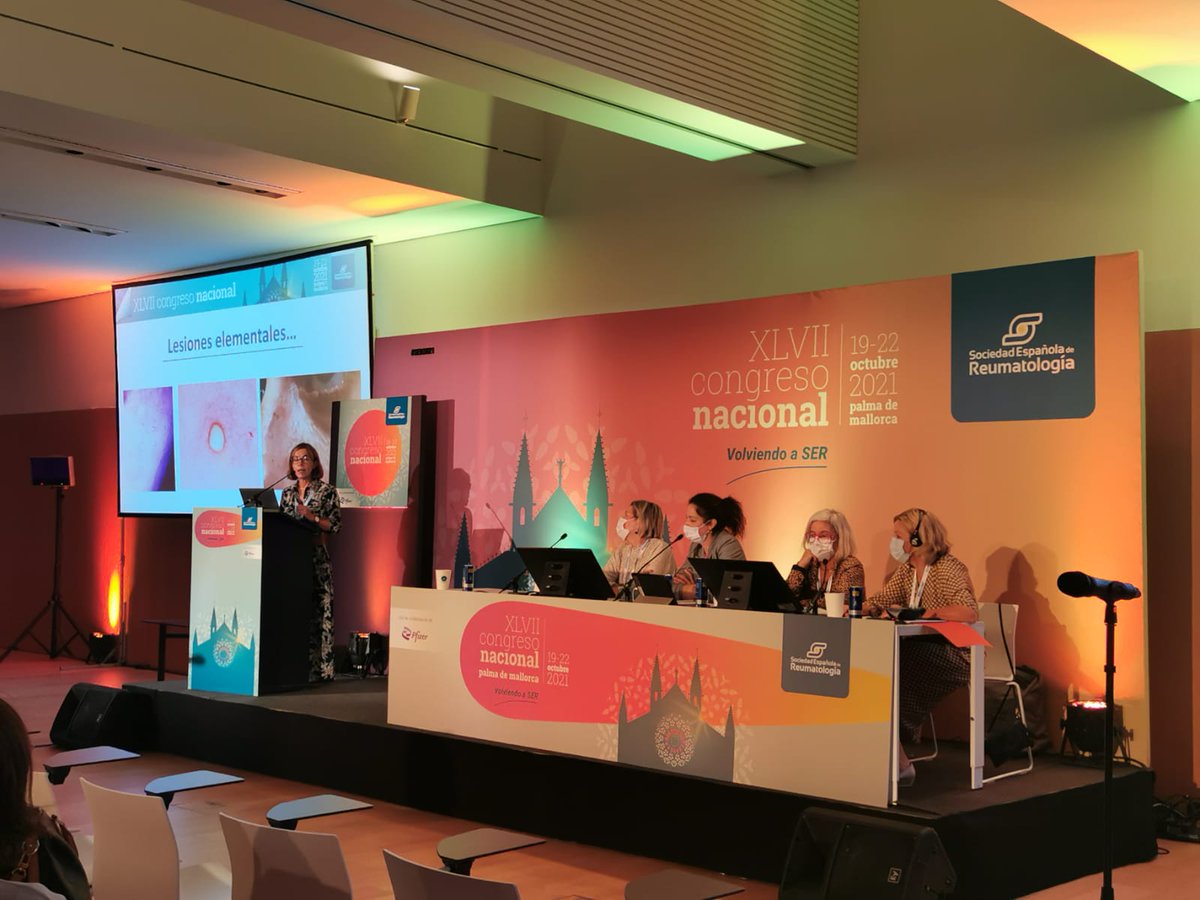 GTESER (@gte_ser) on Twitter photo Primera charla mesa se Enfermería #SER2021.
"Lesiones Dermatologicas en Enfermedades Reumáticas Autoinmunes Sistemicas" Dra Marta Carmen Garcia Bustinduy, Servicio de Dermatologia del HUC, Tenerife.
<a href="/SEReumatologia/">Soc.Esp.Reumatología</a> @SOCARE Primera charla mesa se Enfermería #SER2021.
"Lesiones Dermatologicas en Enfermedades Reumáticas Autoinmunes Sistemicas" Dra Marta Carmen Garcia Bustinduy, Servicio de Dermatologia del HUC, Tenerife.
<a href="/SEReumatologia/">Soc.Esp.Reumatología</a> @SOCARE