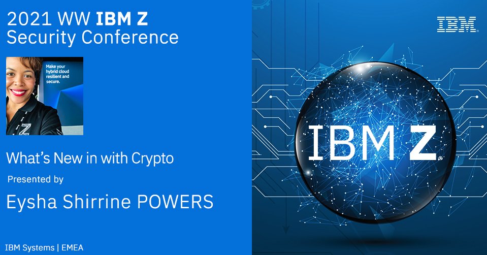 martinesastre34's tweet image. Next great speaker is Eysha Shirrine Powers. The session starts in a few minutes! #IBMZSEC #IBMZ @IBMZ #CyberSecurity @yannicklefloch  @GuillaumeIBM @HerveSabrie