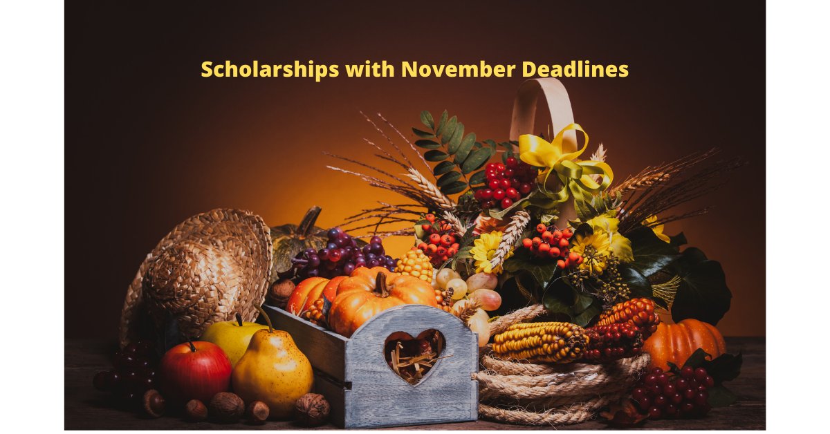 Get a jump on everyone who will wait until November 1st to fill out these scholarship applications! The November list is here NOW! road2college.com/scholarships-w…