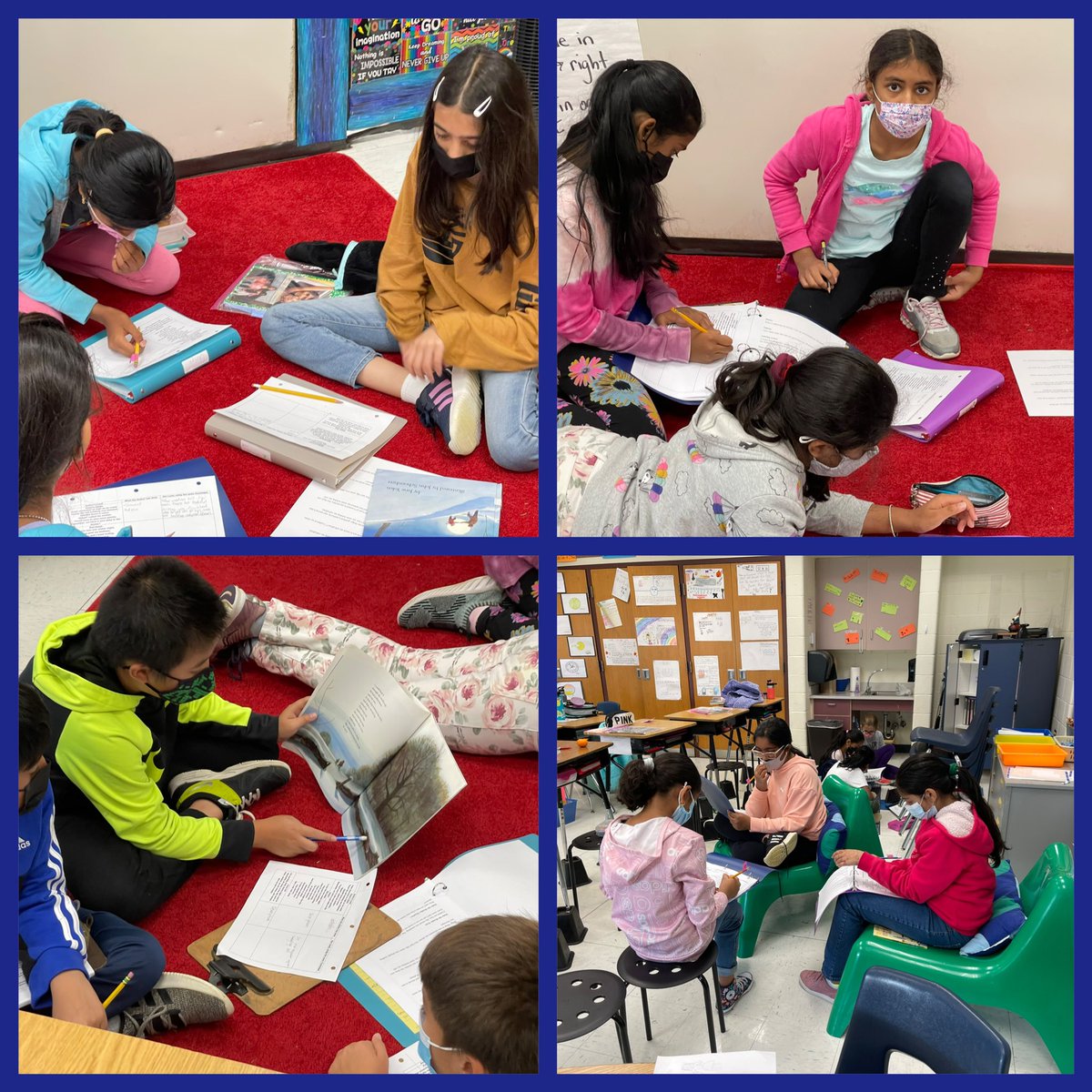 werosta_teach's tweet photo. Analyzing the leads of some of our mentor texts as we prepare to hook our readers with our personal narratives! #fifthgraderocks #mentortexts #hookyourreaders #writingleads @sherrysassine @prattien @DuboisSb @HawkTalkIF https://t.co/30HHSIMNsK