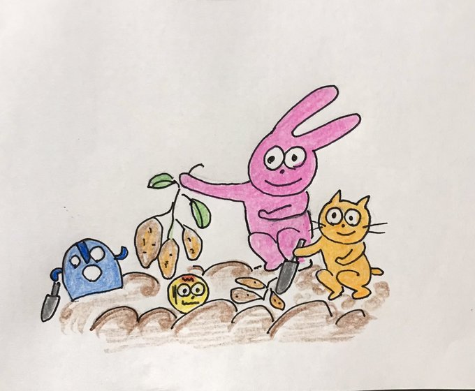 芋掘りのtwitterイラスト検索結果