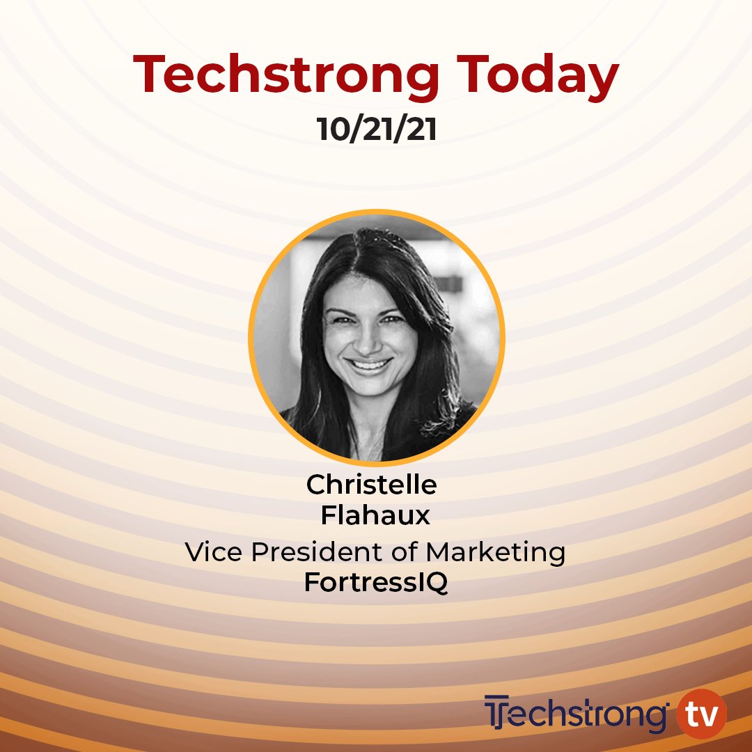 TechstrongTV's tweet photo. .@fortressiq's Christelle Flahaux joins #TechstrongTV LIVE NOW to discuss their new podcast, "Hello, Human," covering artificial intelligence.
Stream live: https://t.co/bCkljkfZ72 https://t.co/mRTBzQMNII