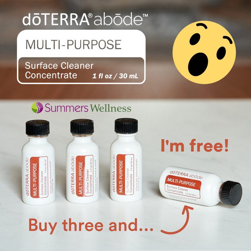 SummersWeIIness's tweet photo. The key to reducing the toxic load in our home begins with replacing chemical cleaners. dōTERRA® abōde™ multi-purpose surface cleaner concentrate can be your first step at an amazing price!
Learn more here: https://t.co/u7ao0JVIoz

Buy here: https://t.co/ppPHrVIkmt https://t.co/yG1vGwuQ7k