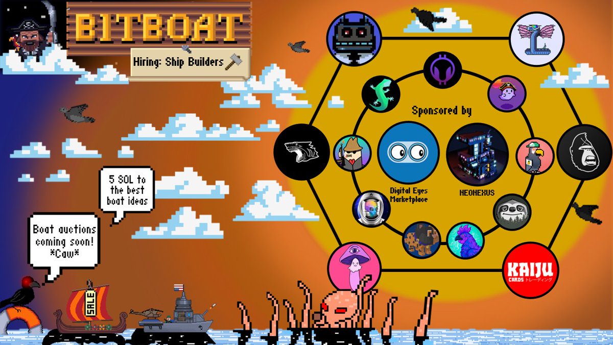 nftraven.io Auctions - Sponsored by @DigitalEyesNFT, <a href="/neonexus_world/">neonexus_world</a> - Collab w/ <a href="/SolSoulsNFT/">Solana Souls - FUSION IS OUT</a> <a href="/SolamandersNFT/">Solamanders | Breeding Concluded</a> <a href="/SolanaGangNFT/">Solana Gangsta NFT</a> <a href="/SolariansNFT/">Solarians</a> <a href="/solsneks/">The Sneks</a> <a href="/ExiledApes/">Exiled Apes</a> @RogueSharkTank <a href="/Shroomz_NFT/">PSY Network</a> @SoliensNFT <a href="/Solanimals/">Solanimals</a> <a href="/ChickenTribe/">ChickenTribe</a> <a href="/TheSlowPatrol/">The Slow Patrol 🦥 | FUSION - NOW LIVE!</a> <a href="/kreechures/">╞KREECHURES╡ ⬢ 326 ✘</a> <a href="/SolanaBirbs/">Birbs | 5,322 alive</a>