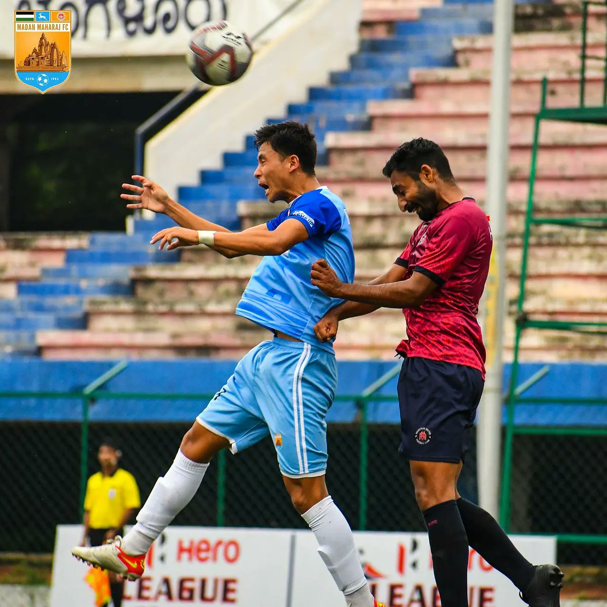 FcMaharaj's tweet photo. 𝗠𝗮𝗱𝗮𝗻 𝗠𝗮𝗵𝗮𝗿𝗮𝗷 𝗙𝗖 vs 𝗥𝗮𝗷𝗮𝘀𝘁𝗵𝗮𝗻 𝗨𝗻𝗶𝘁𝗲𝗱 𝗙𝗖 📸
⚽🏃 

#Madanmaharajfc ✊💪🔥

#MMFCRUFC ⚔️
#HILQ2021 🏆
#IndianFootball ⚽
#MMFC 💪 https://t.co/bneh7nyxKz