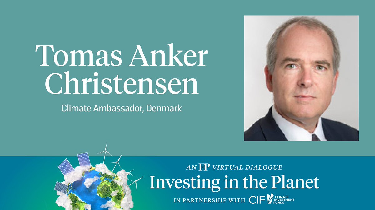 CIF_Action's tweet photo. Happening in one hour: Join @CIF_Action &amp; @ForeignPolicy at 11am EDT with @WHNSC's @investinclimate,  @dkClimateAmb, @MHureccjm's @pcharlesjr &amp; @MafaldaDuarte. 

It's time to talk about #InvestingInClimate: https://t.co/irk2dyNgXK https://t.co/CGviIaHbUB