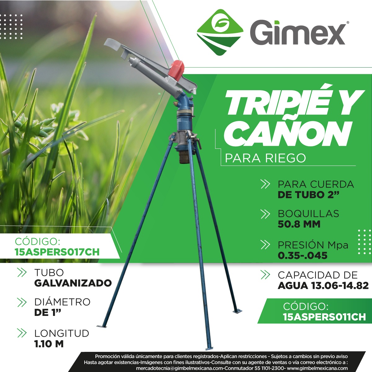 Gimexmx's tweet photo. @GimbelMexicana #aspersores #aspersor #aspersora #aspersoresderiego #cañonaspersor #riegos #campo #jardín #campoyjardin #agricultura #agrícola https://t.co/mISjHf1ZwL