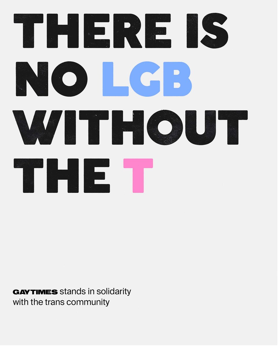 gaytimes's tweet photo. Today the LGB Alliance is holding a conference in a government-owned building.⁠ At GAY TIMES, we would like to make our position clear in regard to the LGB Alliance and its toxic stance.

Put simply, there is no queer community without trans people https://t.co/Ma5arbRBQ0 https://t.co/cJ2VpGTzLa