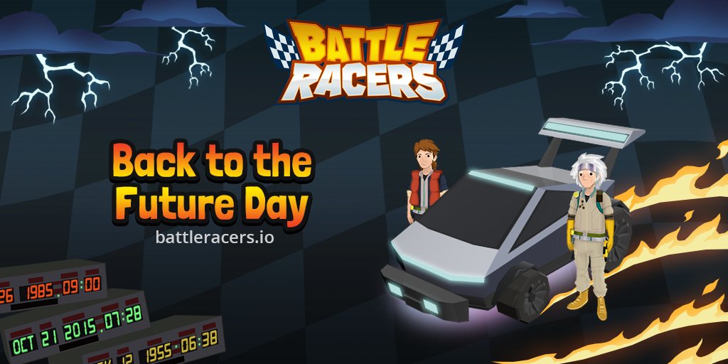 It's #BackToTheFutureDay!

Can you imagine what the DeLorean would look like in Battle Racers? The Guerilla Cyber may not be able to time travel, but it's the closest thing we've got to a futuristic car!

Race now: play.battleracers.io / <a href="/decentraland/">Decentraland</a> (67,-21)