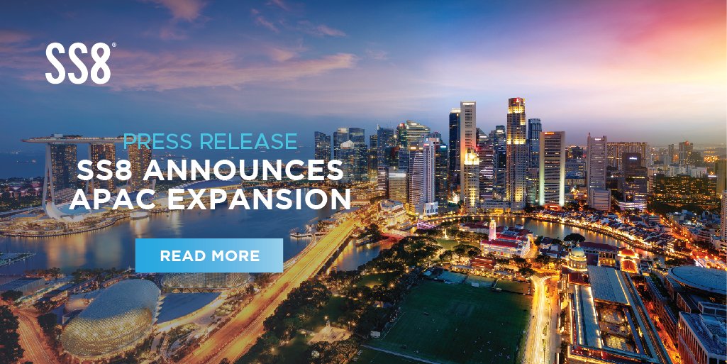 SS8's tweet photo. https://t.co/yzQnbjvpXl

SS8 is announcing its accelerated expansion into the APAC region, due to its recent success there. Learn more about SS8's growth plans in this week's press release. 

#SS8Networks #APAC https://t.co/c72lrGhARo