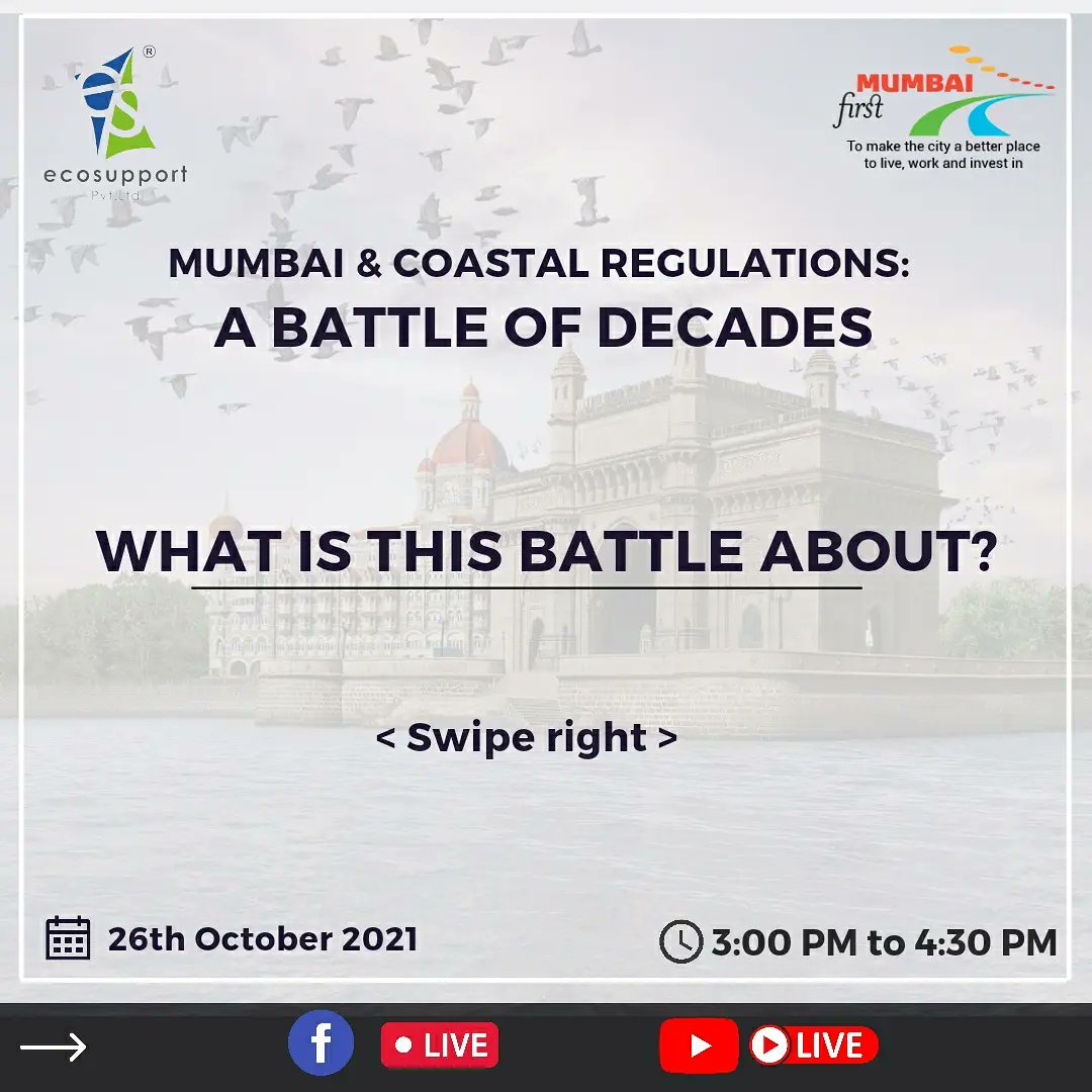 mumbaifirst's tweet photo. Comment below and tell your opinion about this "Battle Of Decades"

@ecosupportindia

#MumbaiFirst #mumbai #mumbaikar #mumbaiscenes #mumbaiupdates #coastal #coast #sea #water #underwater #battle #decades https://t.co/G6x25kE9rB