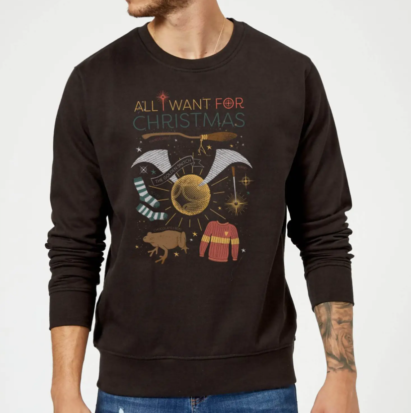 JVCom's tweet photo. Poudlard, Poudlard, Pou du Lard du Poudlard. 🎶

Les pulls de Noël Harry Potter sont arrivés et sont à seulement 19,99€ avec le code "POTTER".

https://t.co/P5wvU3bi1q https://t.co/0intC7nuY4