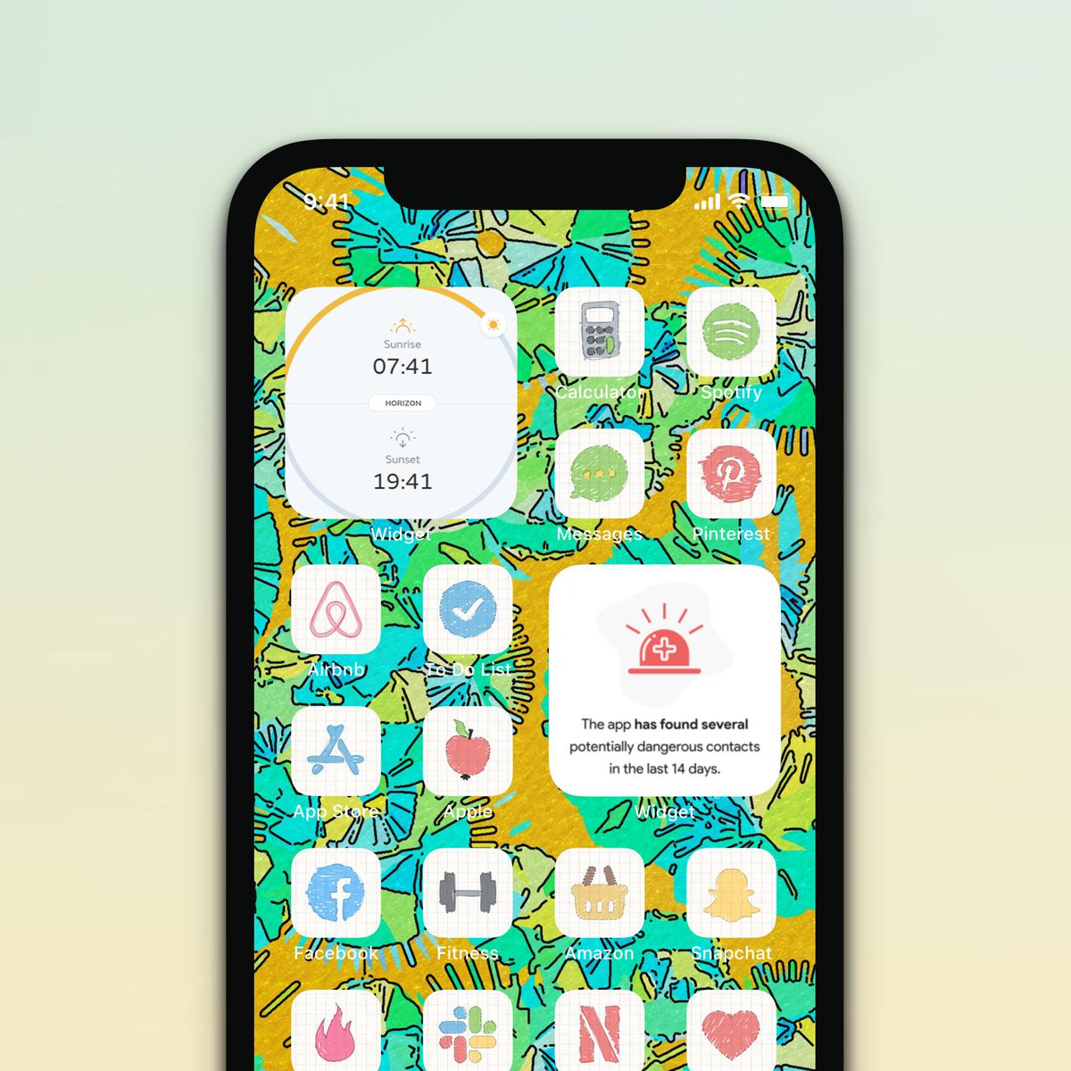 ホーム画面カスタマイズ