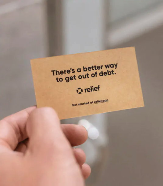 Converrt_'s tweet photo. Great advertising by Relief app. Using the current craze of squid game memes and using it to relate to their business.

What do you lot think of this marketing? Are you sick of the Squid Game memes yet?

#marketing #digitalmarketing #marketingexamples #advertising https://t.co/rw9V1oDlIc