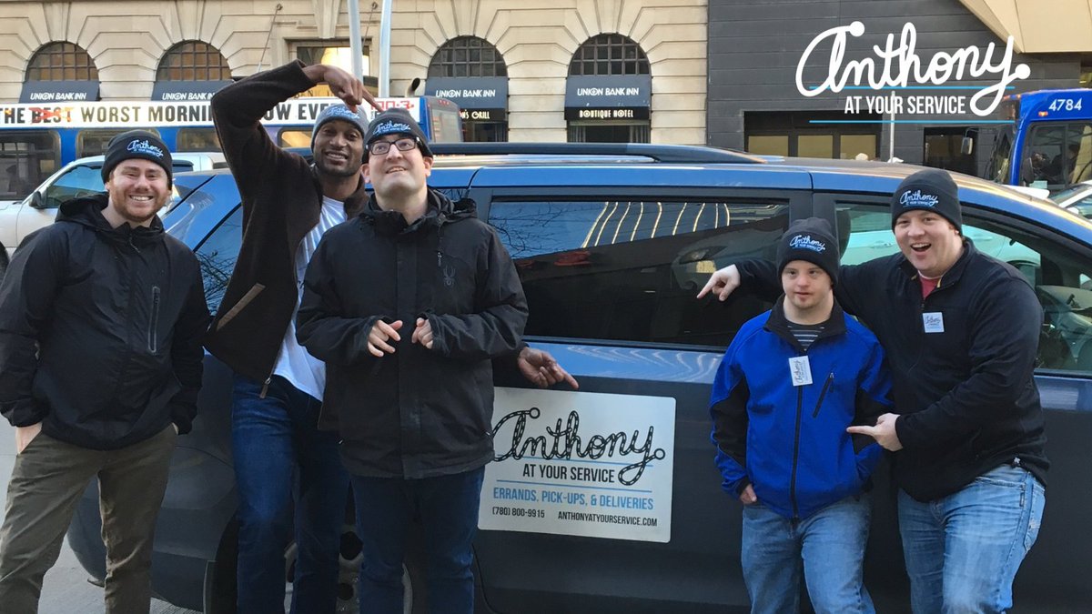 AnthonyAYS's tweet photo. It's #GetToKnowYourCustomersDay and we love meeting new people! If you know of a #smallbusiness, that could benefit from using #AnthonyAtYourService for their delivery or assembly in #Alberta or #BC mention them below! https://t.co/nGUGUzVkSl